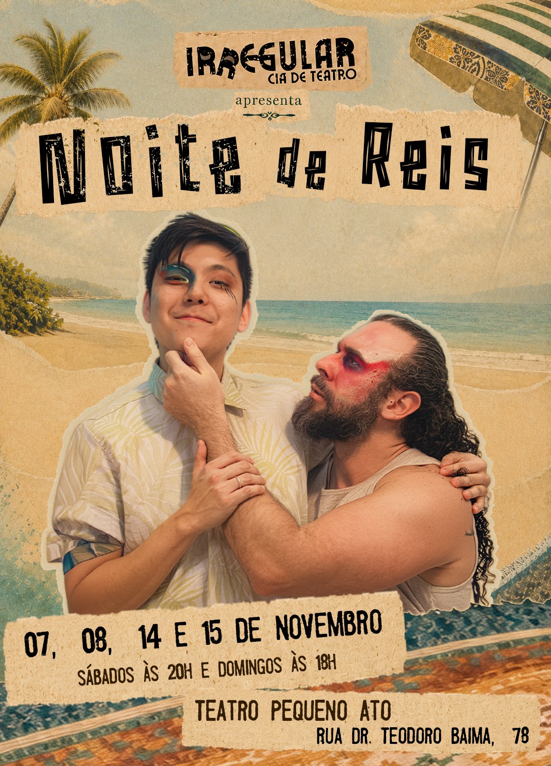 Pôster de Noite de Reis — Bruno Yoshioka e Vinicius Torres